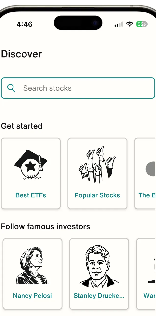 Bloom Discover tab