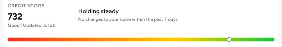 SoFi credit score card