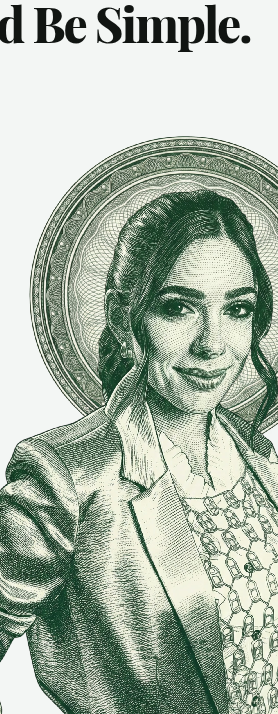 Engraved portrait illustration, free things to do guide cover art