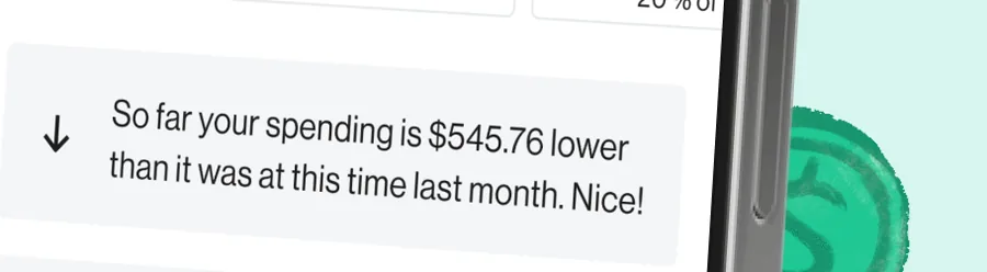 Spending comparison note