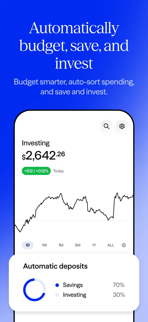 Albert App Store image of Investing and automatic deposits