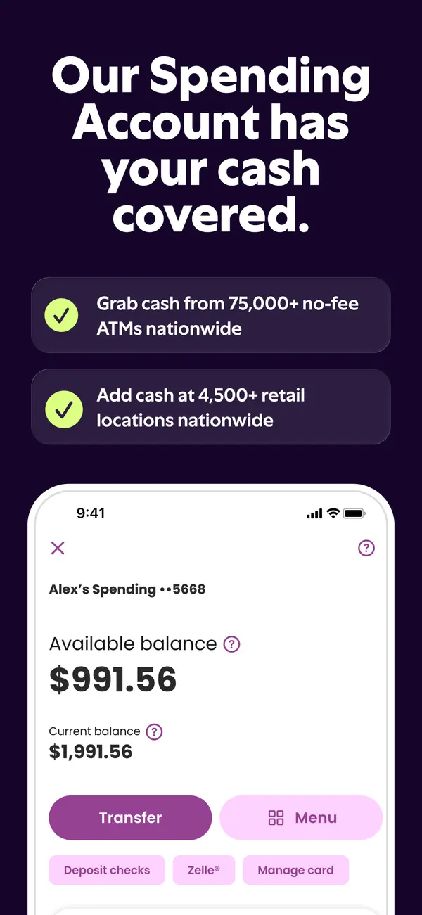 Ally Bank Savings App Store screenshot 3 of 4, as of Oct 24, 2026