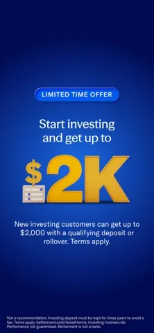 Betterment App Store screenshot 3 of 4