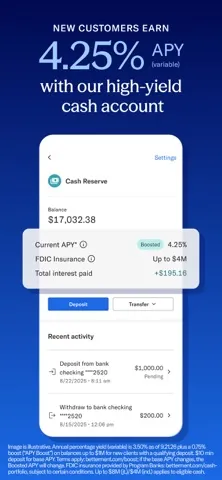 Betterment App Store screenshot 4 of 4
