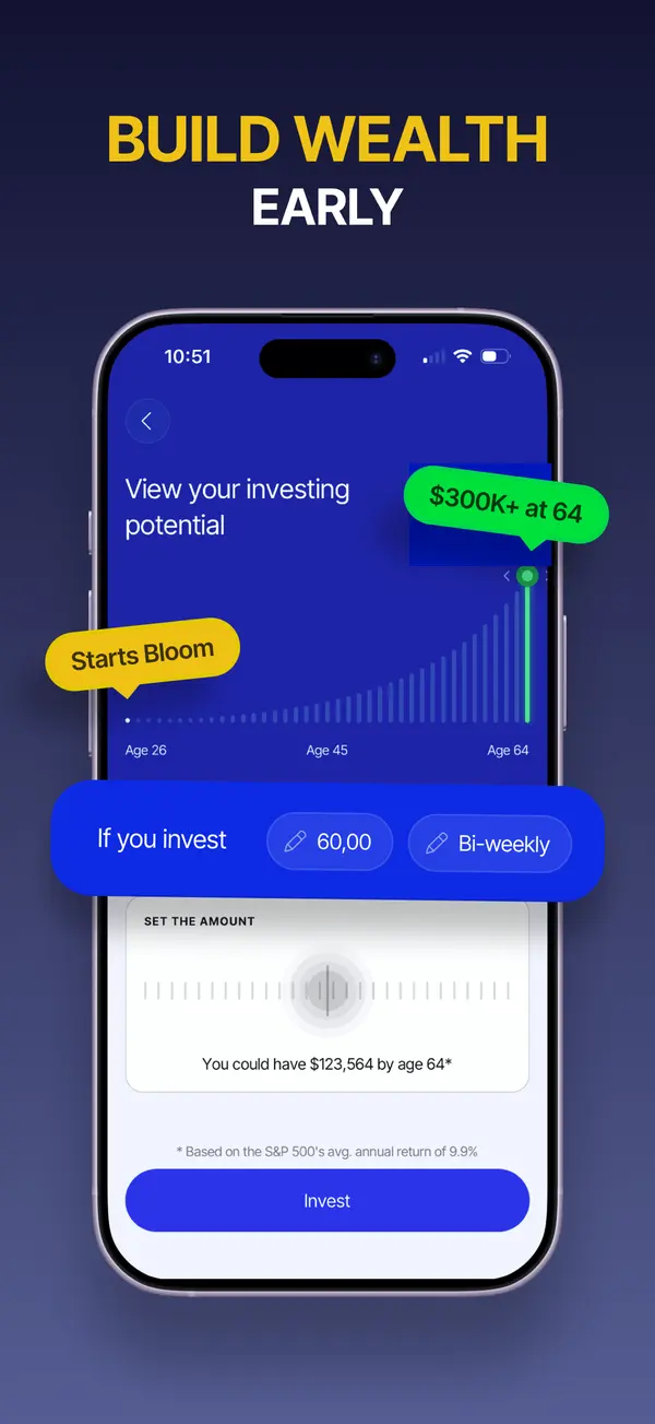 Bloom App Store screenshot 2 of 4, as of Oct 24, 2026