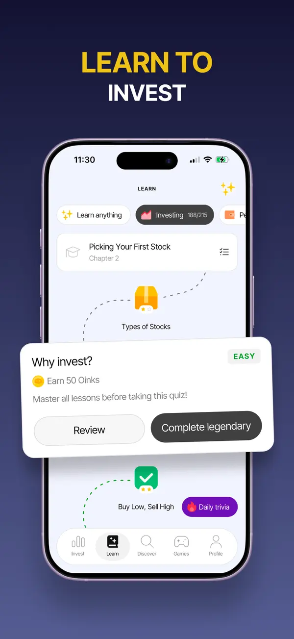 Bloom App Store image of the Learn path