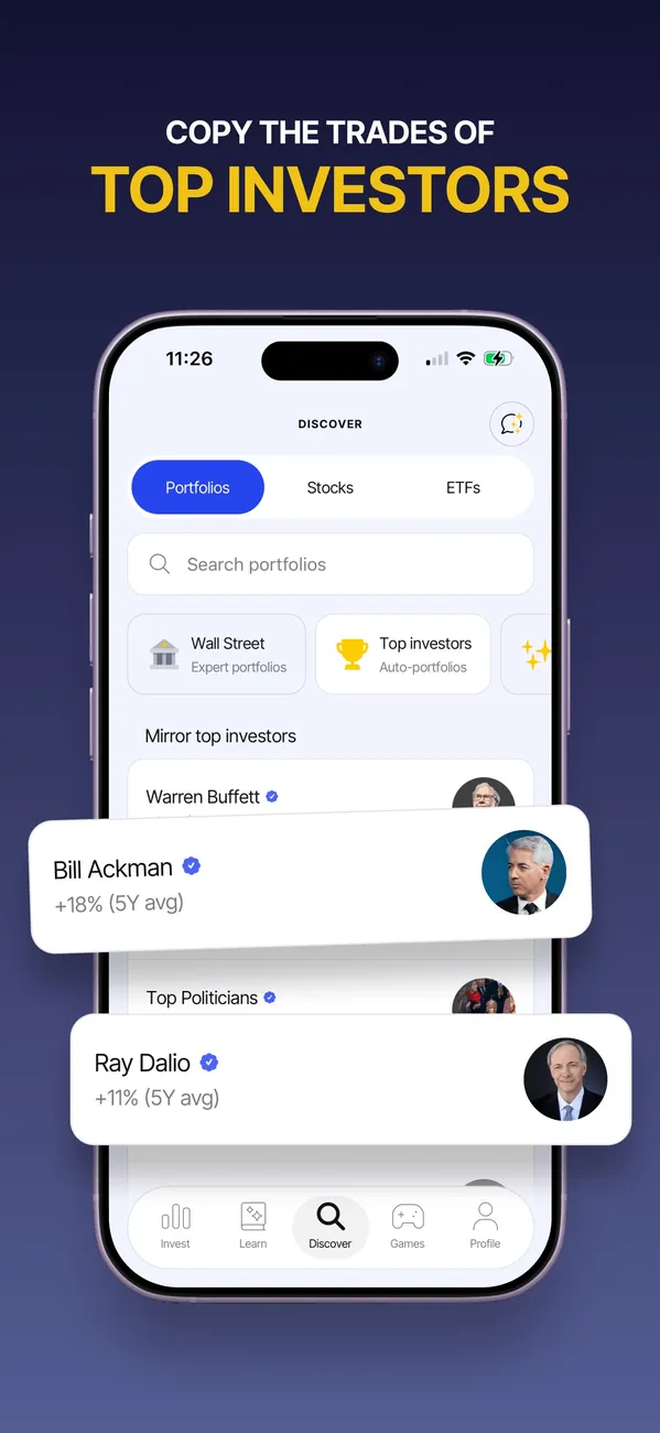 Bloom App Store image of the Discover screen