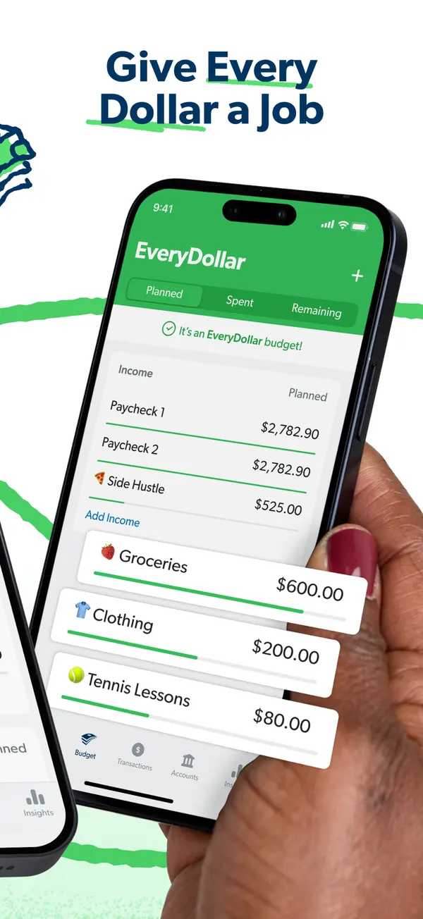 EveryDollar App Store screenshot 2 of 4, as of Oct 24, 2026