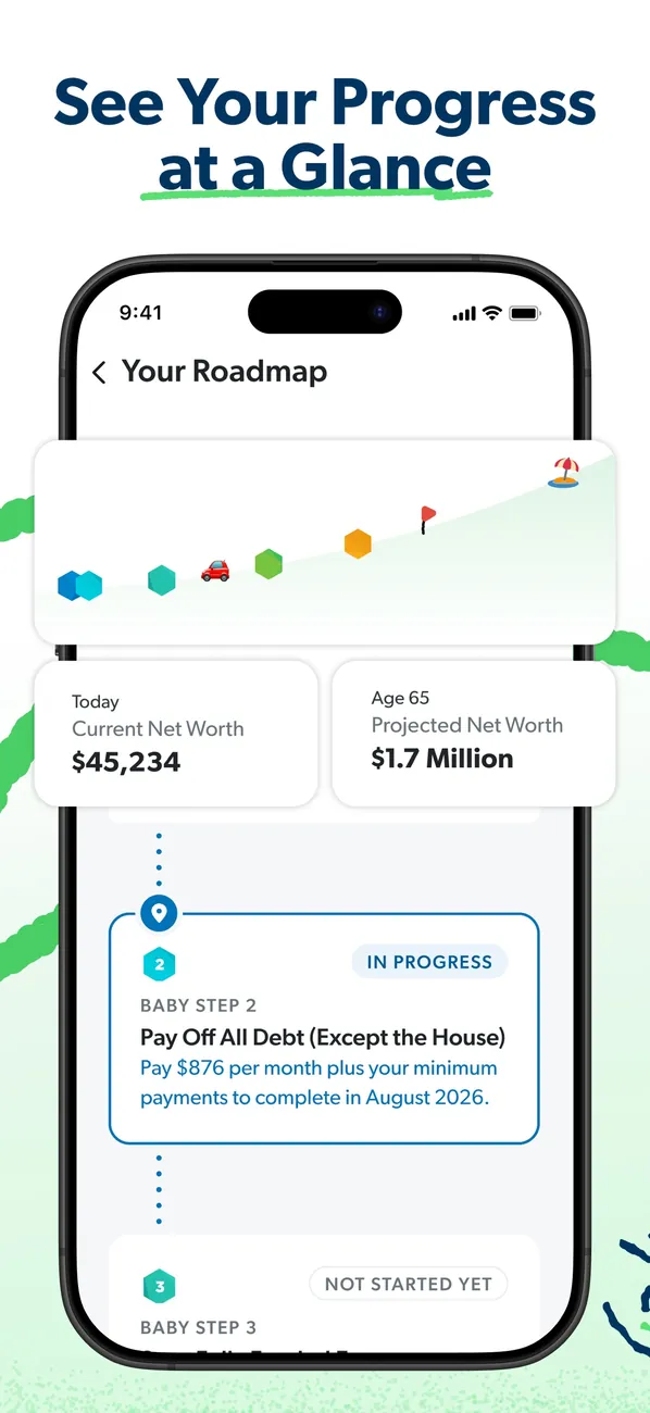 EveryDollar App Store image of Your Roadmap