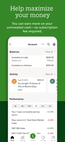 Fidelity Investments App Store screenshot 4 of 4