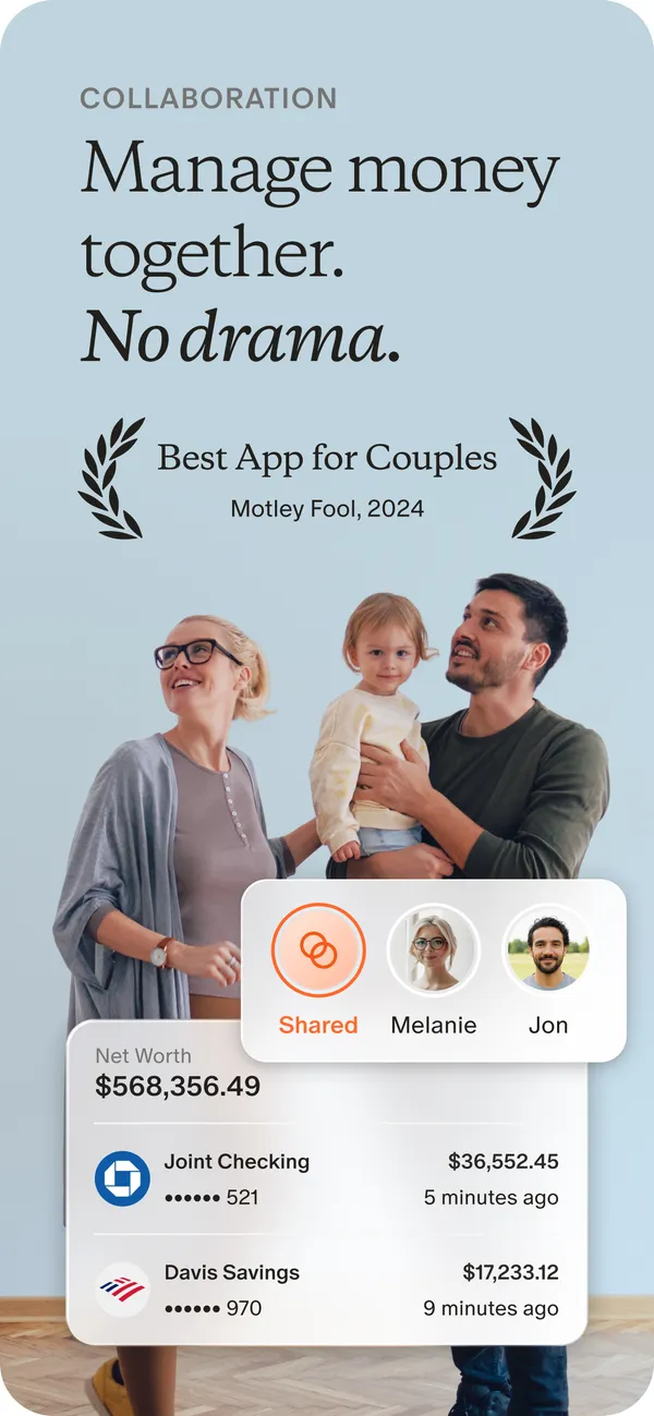 Monarch App Store image about managing money together