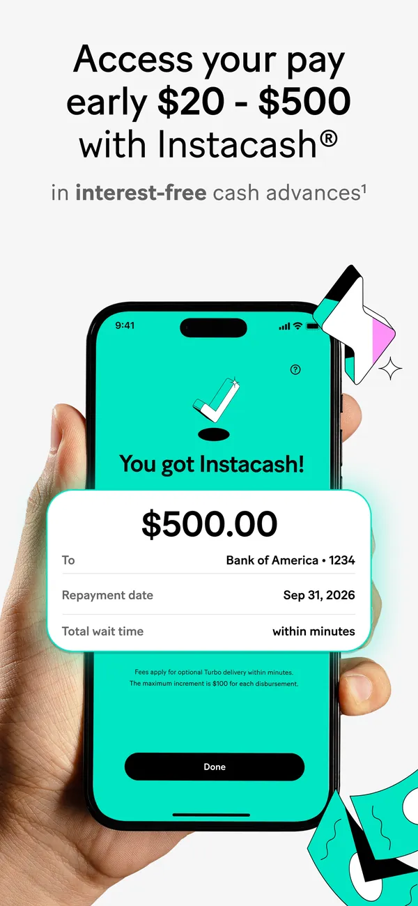MoneyLion App Store image of an Instacash advance
