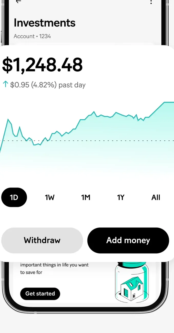 MoneyLion Investments screen
