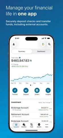 Charles Schwab App Store screenshot 1 of 4
