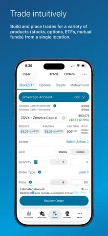 Charles Schwab App Store screenshot 2 of 4