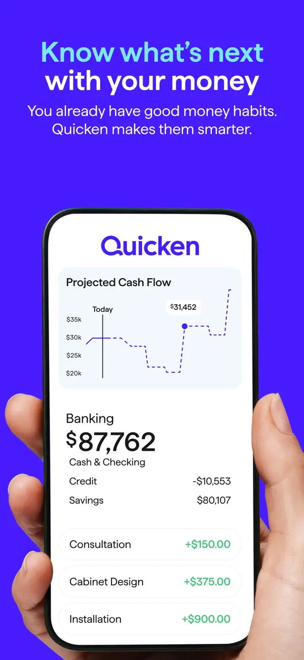 Quicken Simplifi App Store screenshot 1 of 4, as of Oct 24, 2026