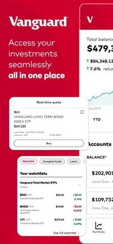 Vanguard App Store screenshot 1 of 4