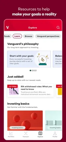 Vanguard App Store screenshot 4 of 4