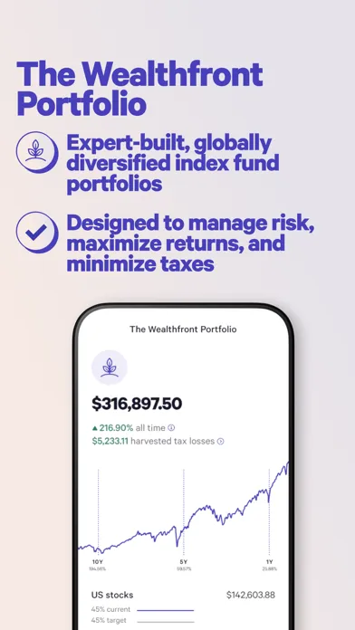 Wealthfront App Store screenshot 4 of 4
