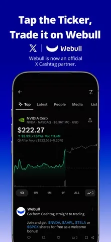 Webull App Store screenshot 1 of 4