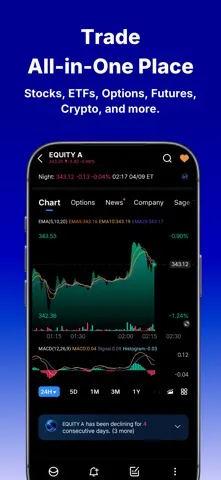 Webull App Store screenshot 2 of 4